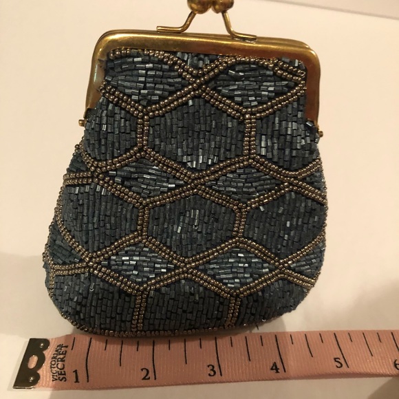 David Jeffery Beaded Coin Purse - Picture 5 of 8